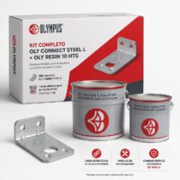 KIT OLY CONNECT STEEL L + OLY RESIN 10 HTG